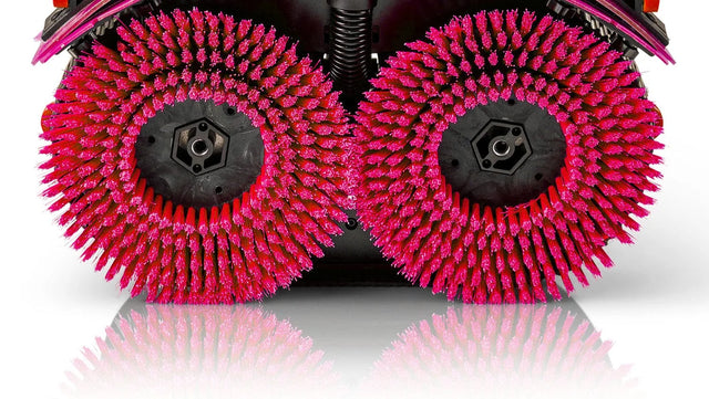 Prolux PLCC430BN red replacement brush set for micro floor scrubber
