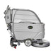ONYX DX20T 20 inch battery walk-behind traction drive floor scrubber side logo view