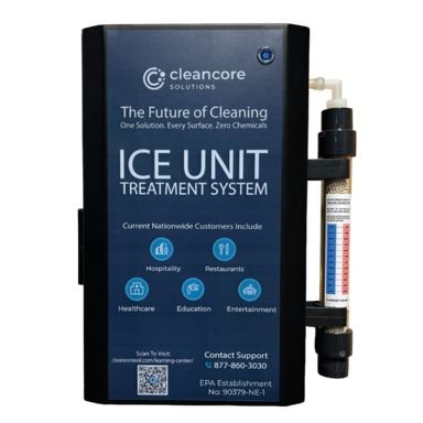 CLEANCORE ICE UNIT TREATMENT SYSTEM front view