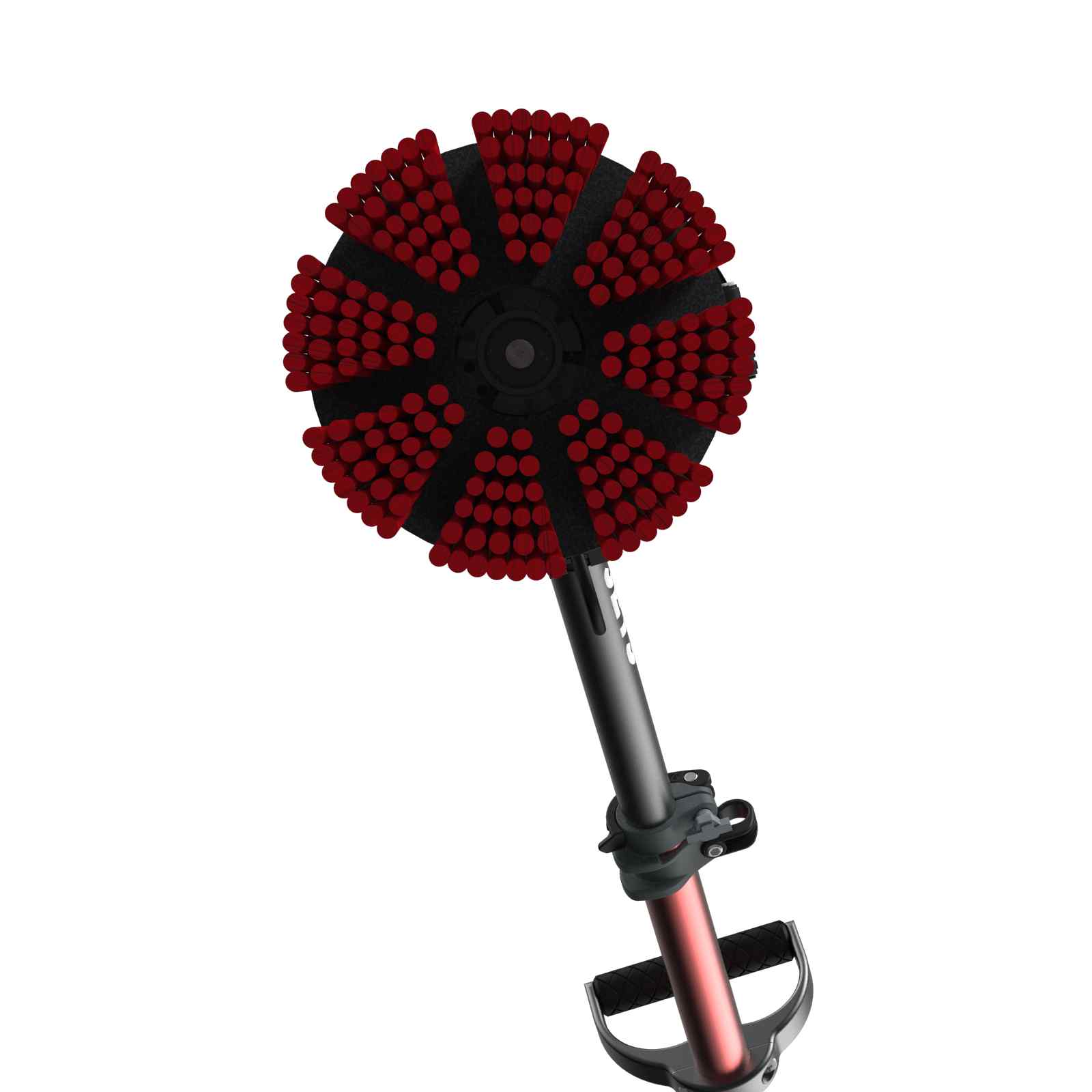 MotorScrubber JET3 Spray-Scrub Floor Cleaning Machine brush bottom view