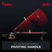 MotorScrubber JET3 Spray-Scrub Floor Cleaning Machine pivoting handle range of motion