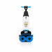 Prolux PLCC430BN Cordless Commercial Micro Dual Brush Floor Cleaner, Scrubber and BufferBack View with Brushes Positioned Up