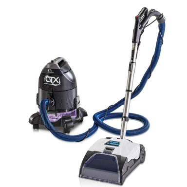 Prolux CTX ELITE water filtration bagless canister vacuum with Storm Shampooer attachment